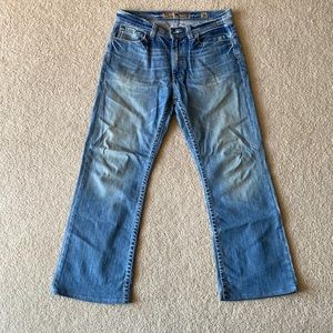Vintage distressed jeans